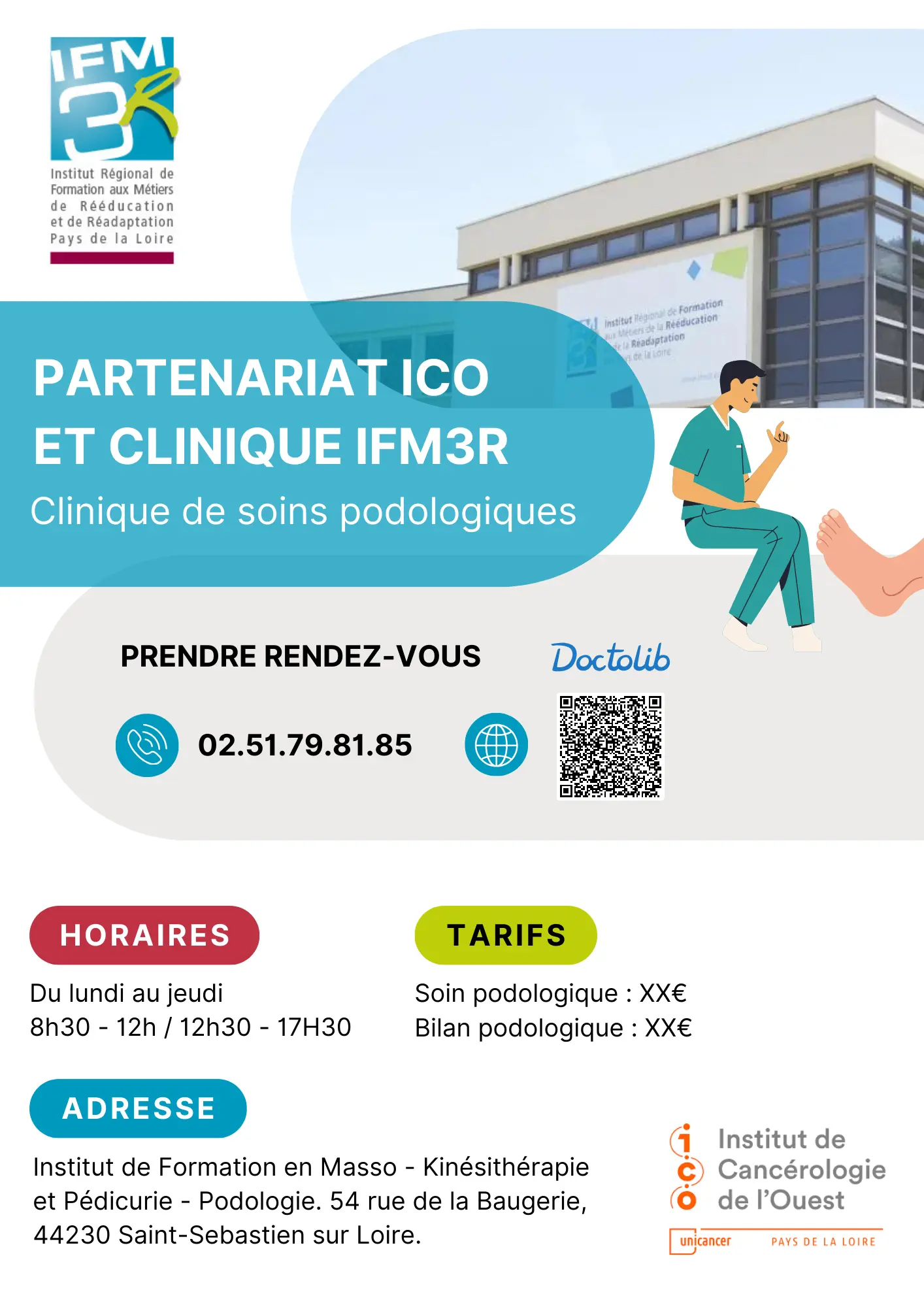 Affiche partenariat IFM3R et ICO
