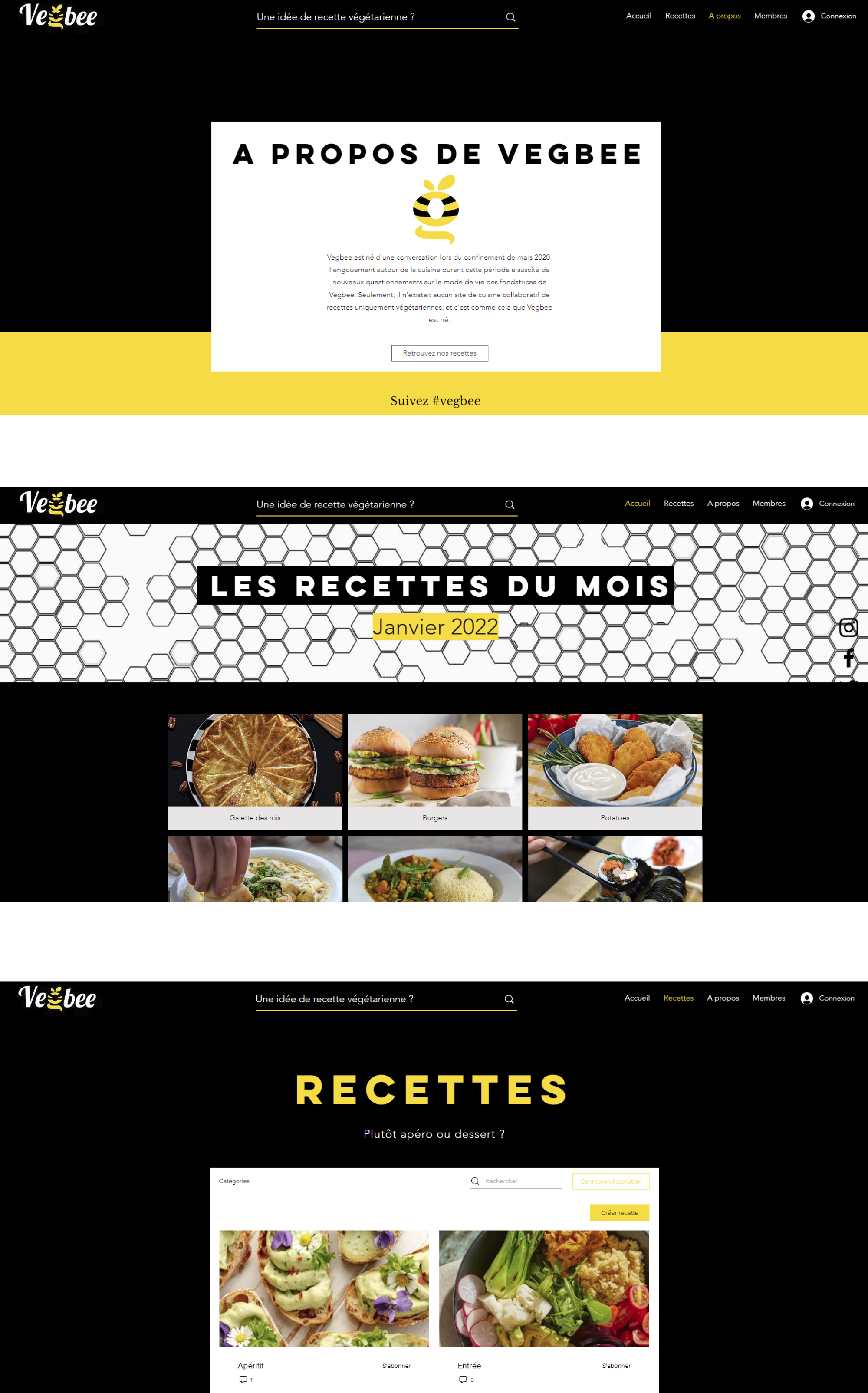 Autres vues des paes du site
